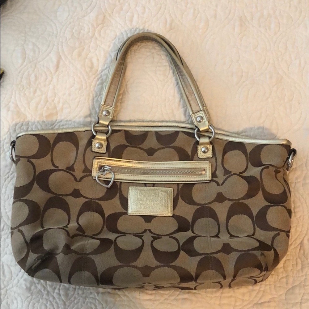 Authentic Coach Spacious Handbag Purse